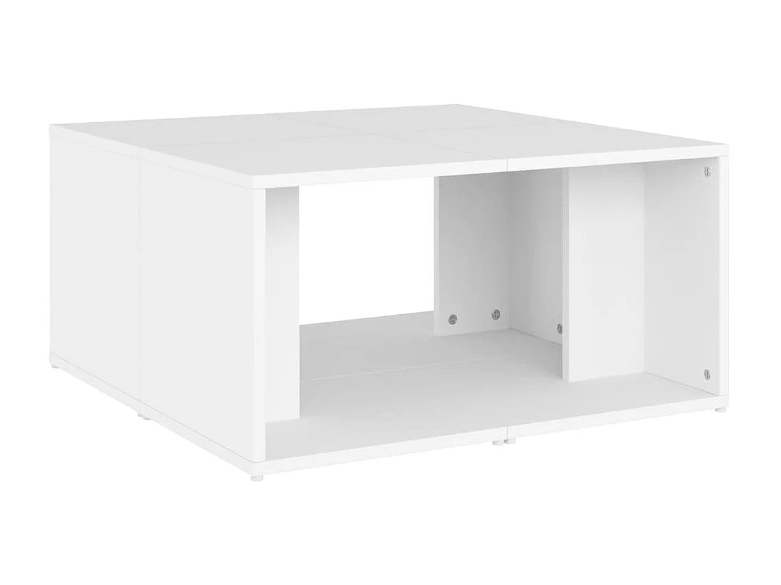 Tables basses 4 pcs Blanc 33x33x33