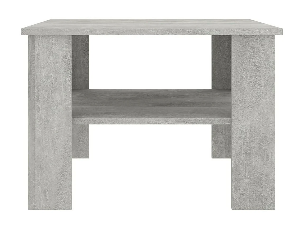 Table basse Gris ciment 60 x 60x42