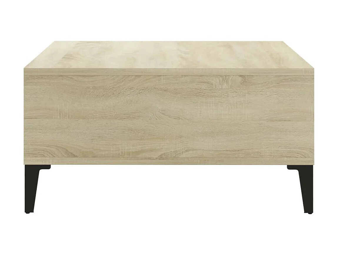 Table basse Chêne sonoma 60x60x30 2