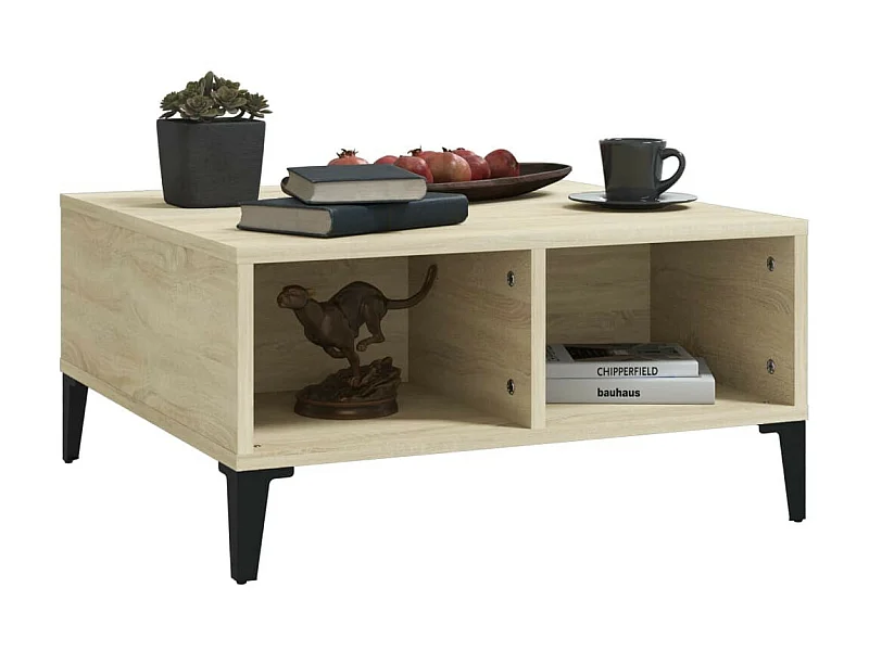 Table basse Chêne sonoma 60x60x30 2