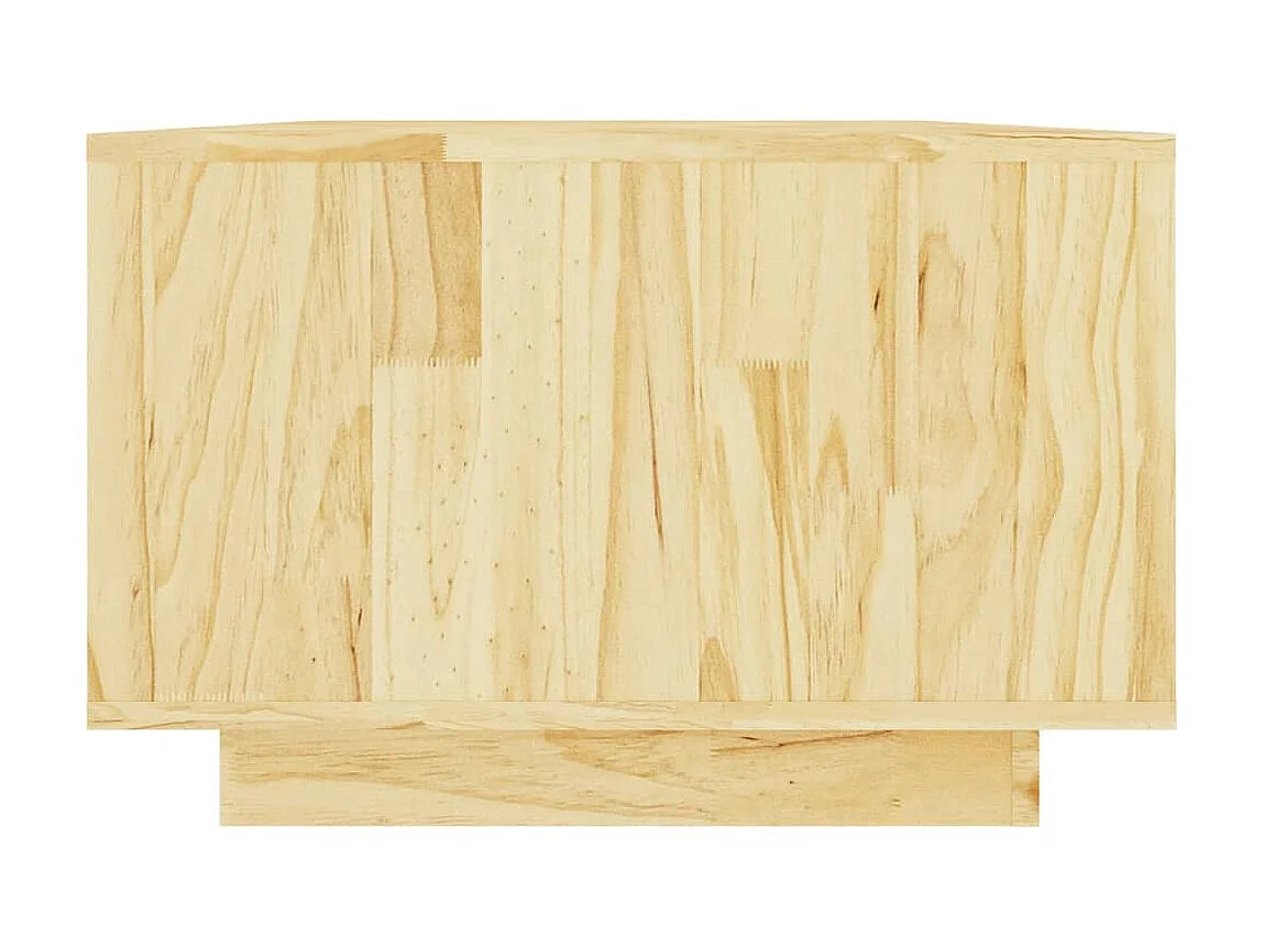 Table basse 110x50x33,5 Bois de pin massif 2