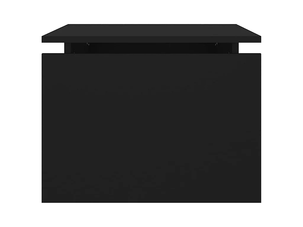 Table basse Noir 68x50x38