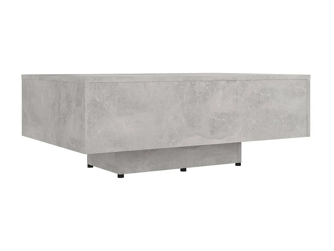 Table basse Gris béton 85x55x31