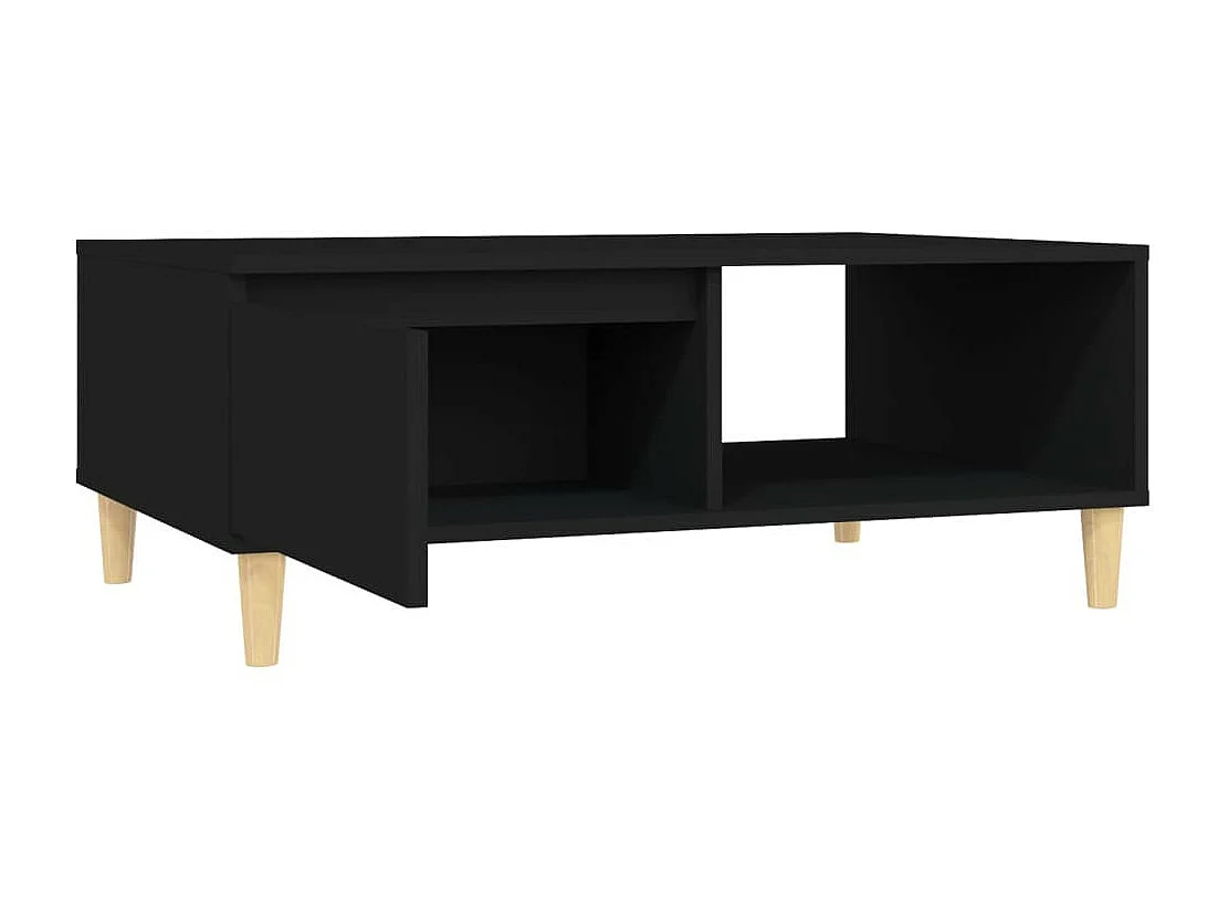 Table basse Noir 90x60x35 2