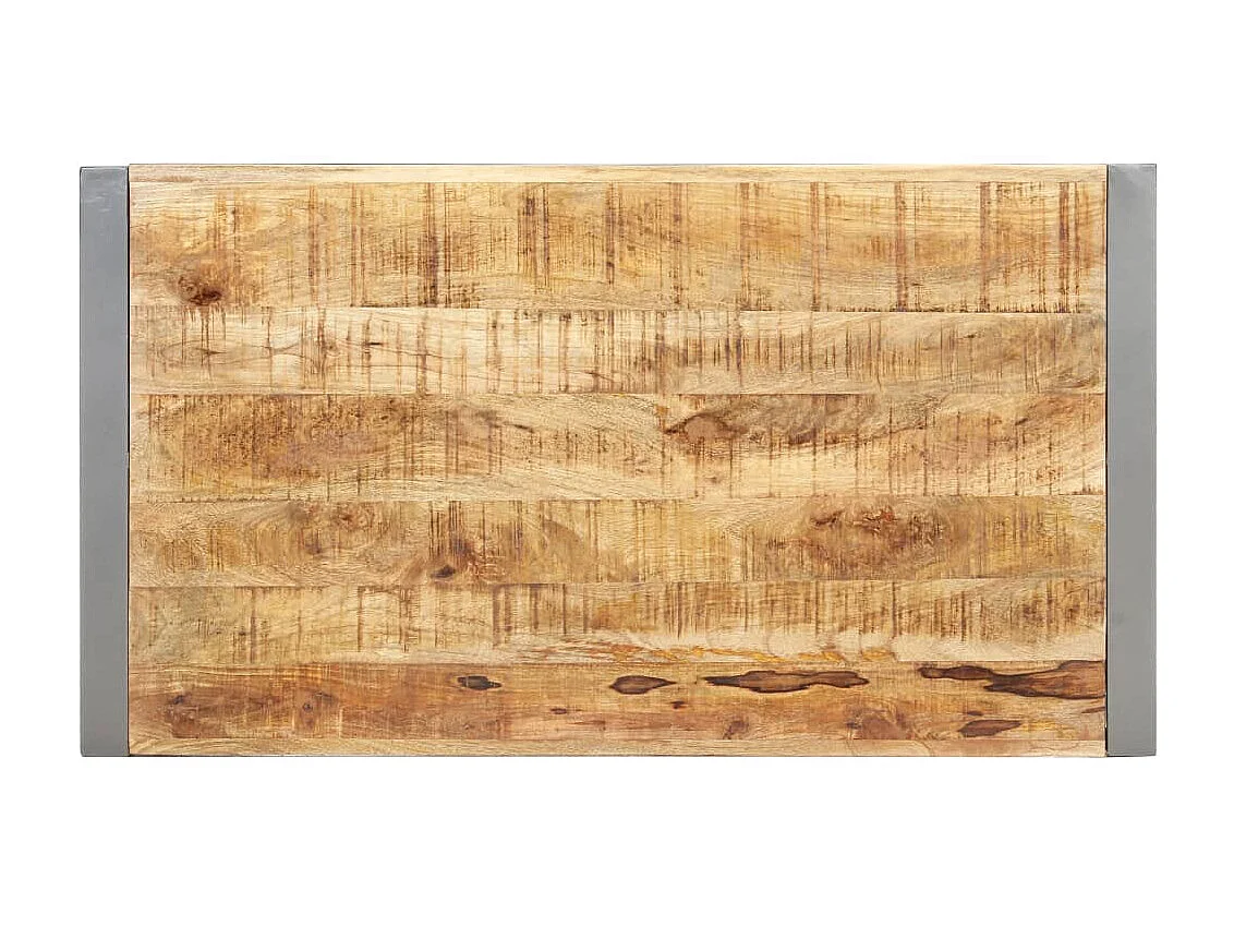 Table basse 110x60x40 Bois solide 2