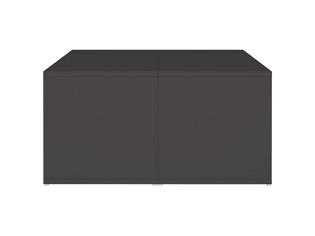 Tables basses 4 pcs Gris 33x33x33