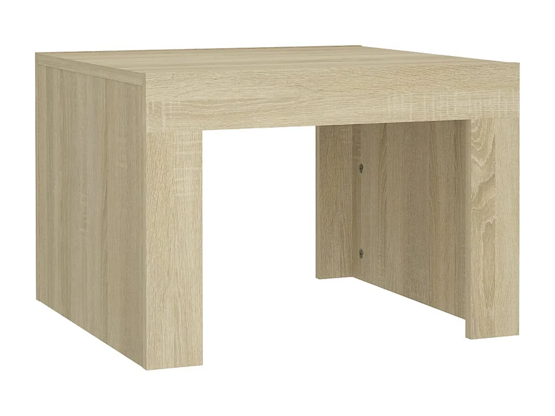 Table basse Chêne sonoma 50x50x35