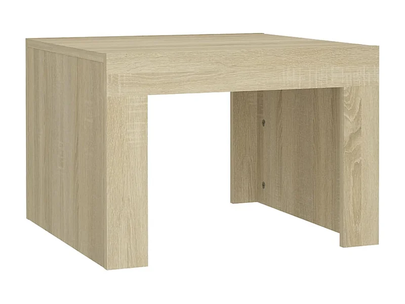 Table basse Chêne sonoma 50x50x35