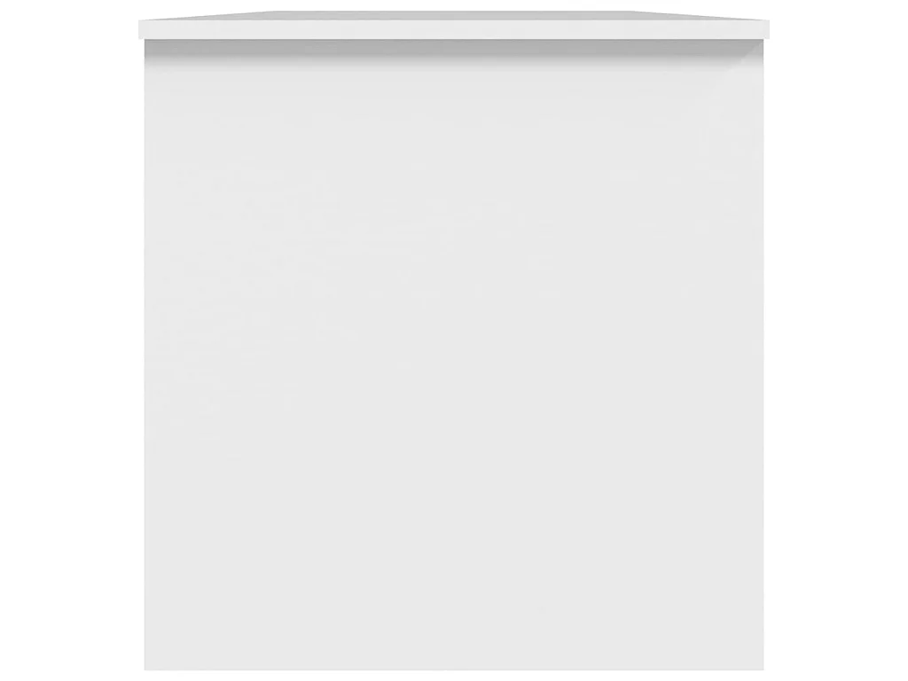 Table basse Blanc 102x50x52,5 Bois d'ingénierie