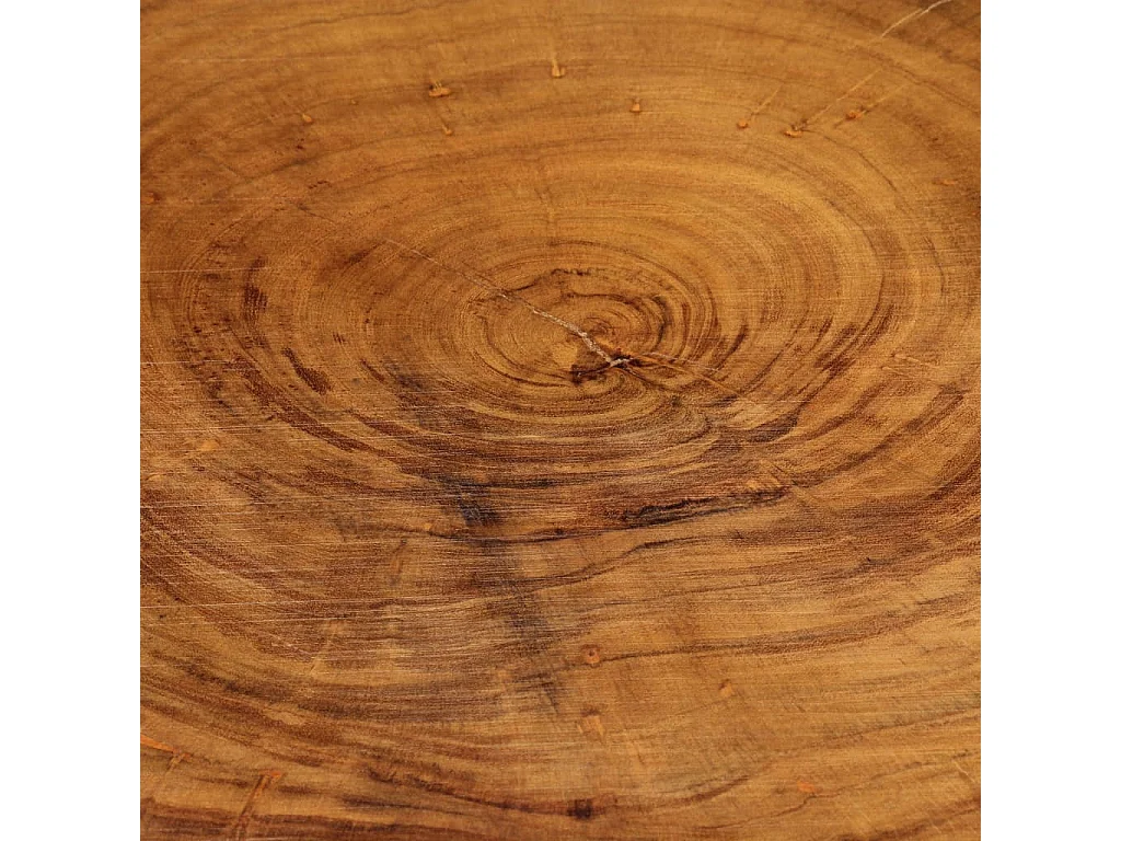 Table basse Bois d'acacia massif 60 x 55x25