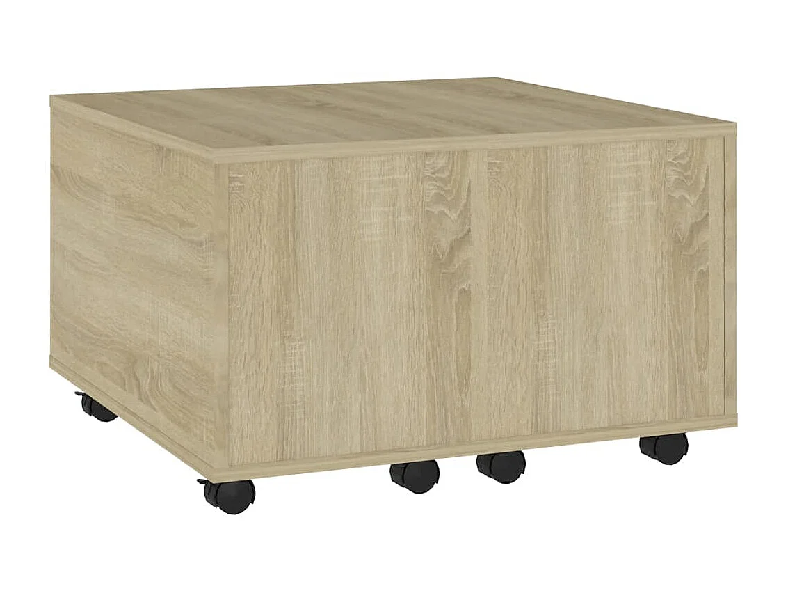 Table basse Chêne sonoma 60x60x38