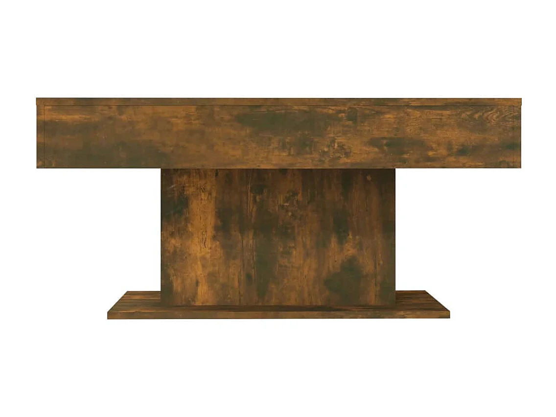 Table basse Chêne fumé 96x50x45 Bois d'ingénierie