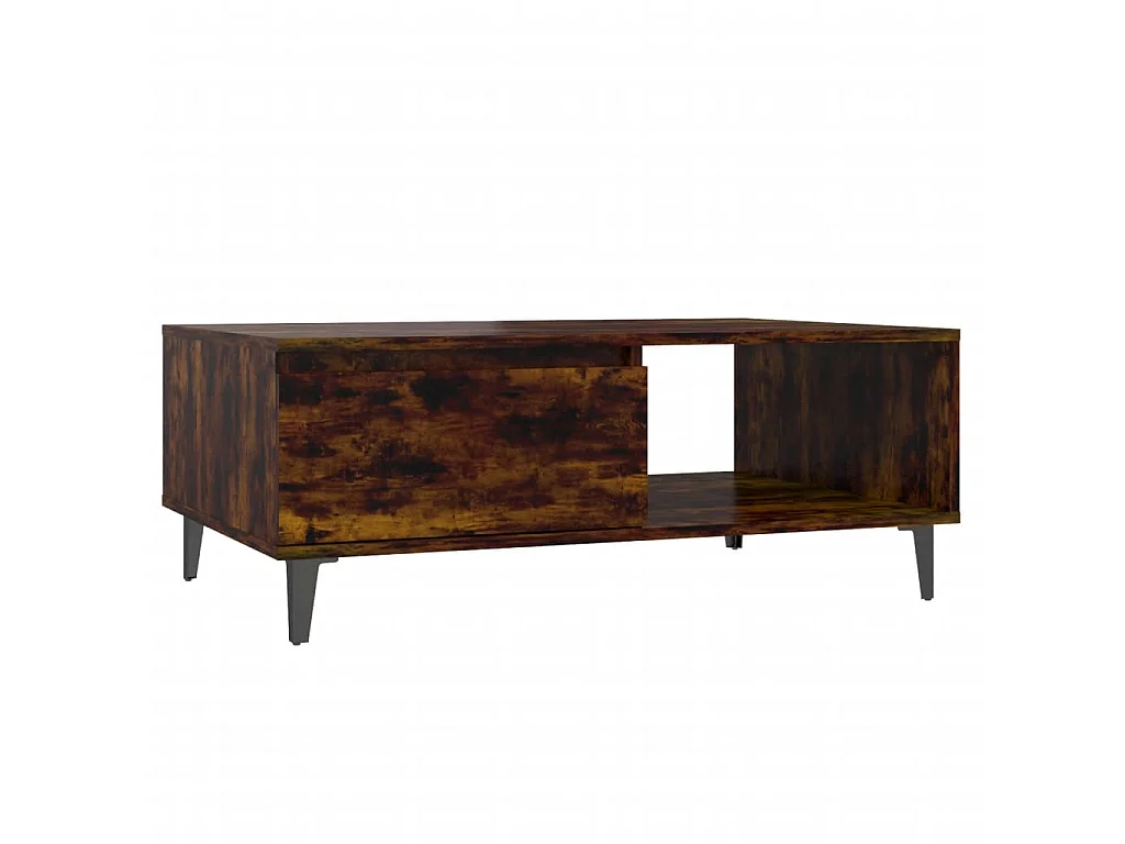 Table basse Chêne fumé 90x60x35 2