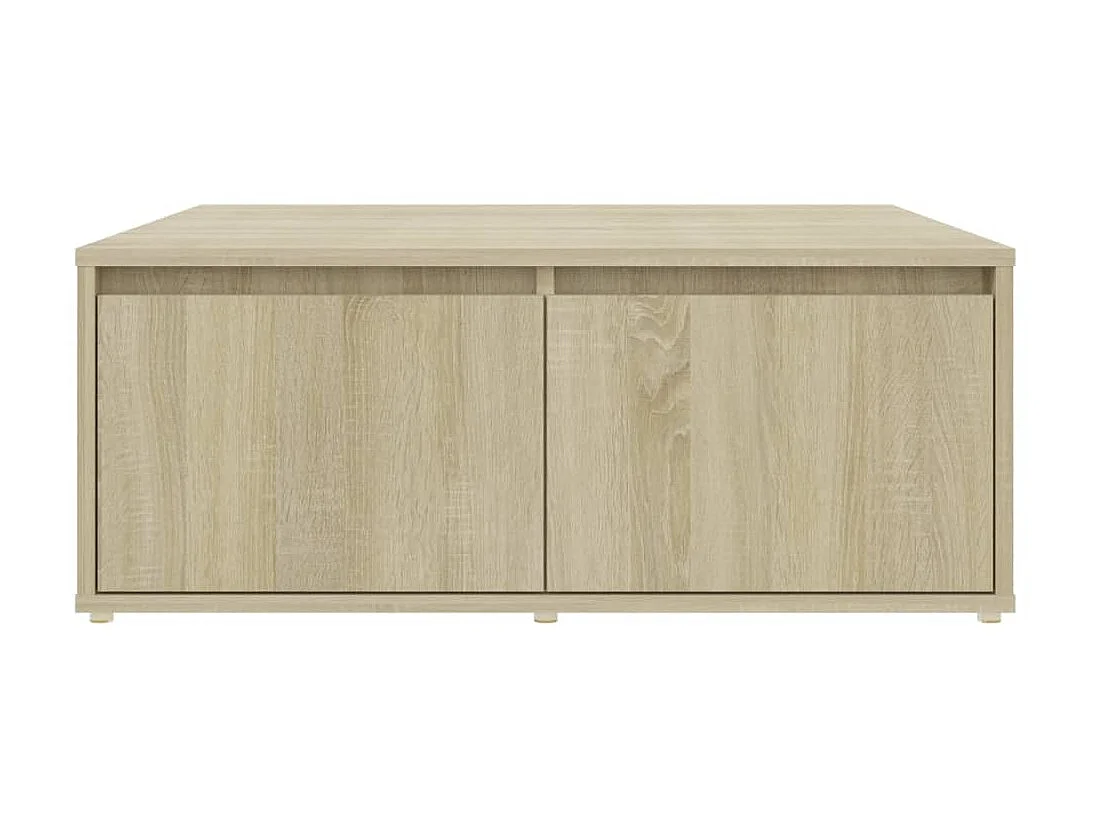 Table basse Chêne sonoma 80x80x31