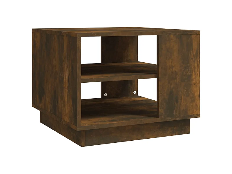 Table basse Chêne fumé 55x55x43