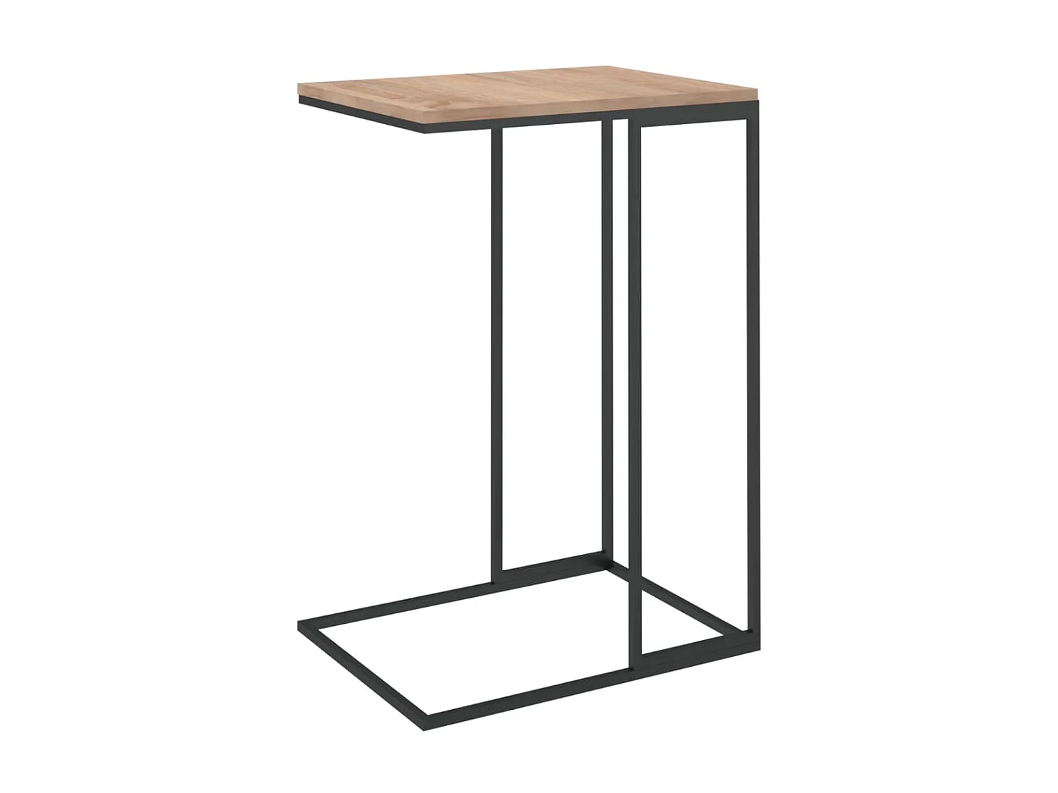 Table d'appoint Noir 40x30x59