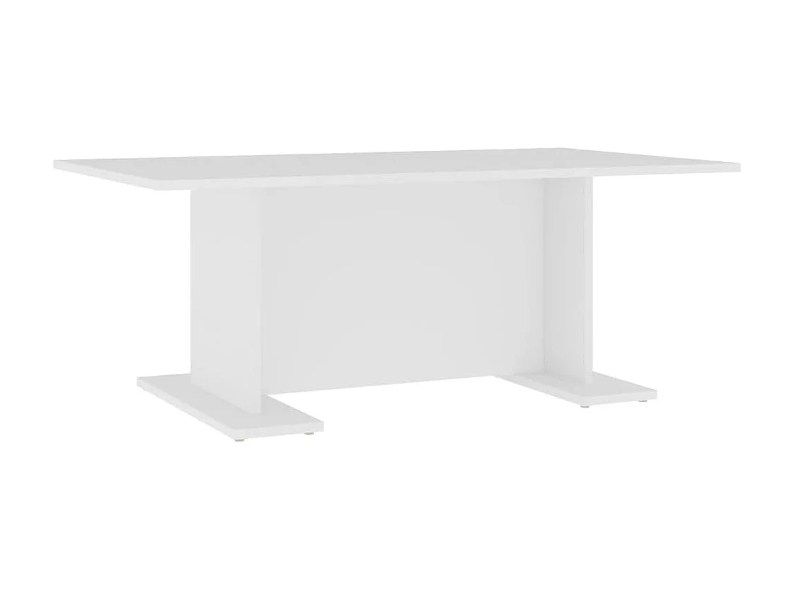 Table basse Blanc 103,5x60x40