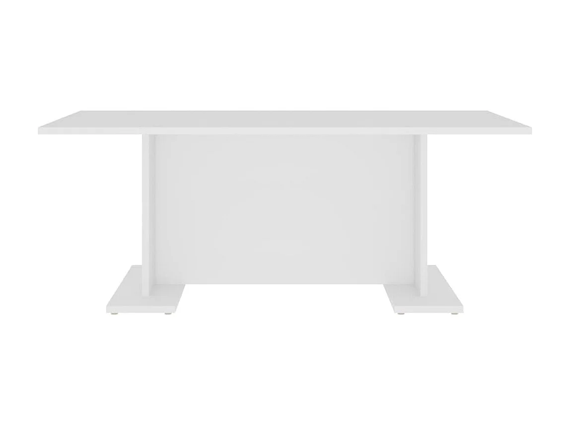 Table basse Blanc 103,5x60x40