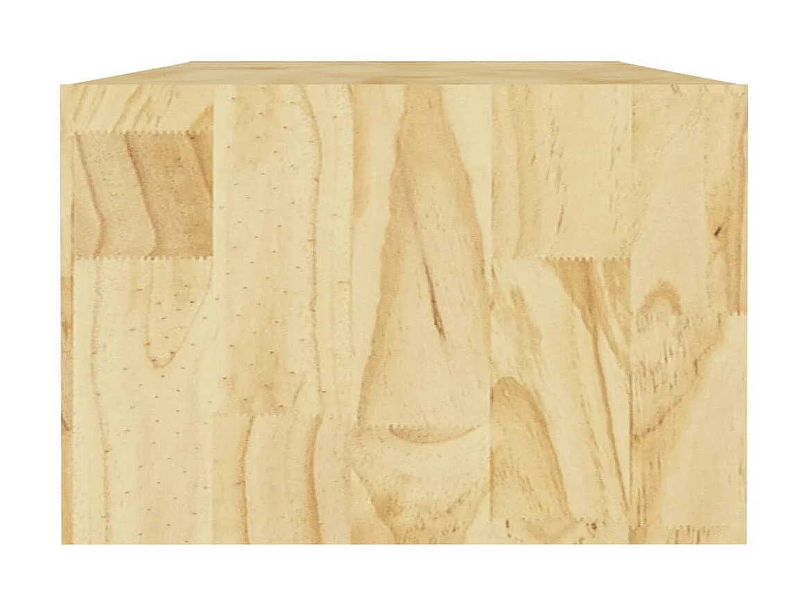 Table basse 110x50x34 Bois de pin massif