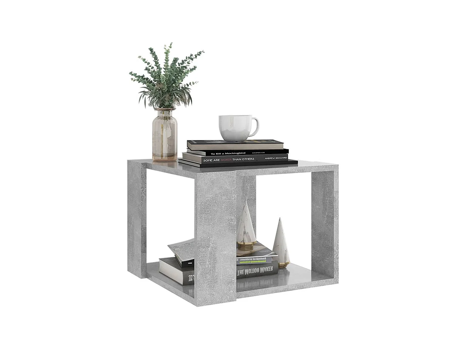 Table basse Gris béton 40x40x30