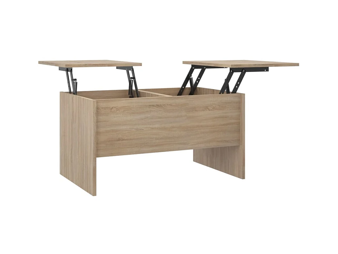 Table basse Chêne sonoma 80x50x42,5 Bois d'ingénierie