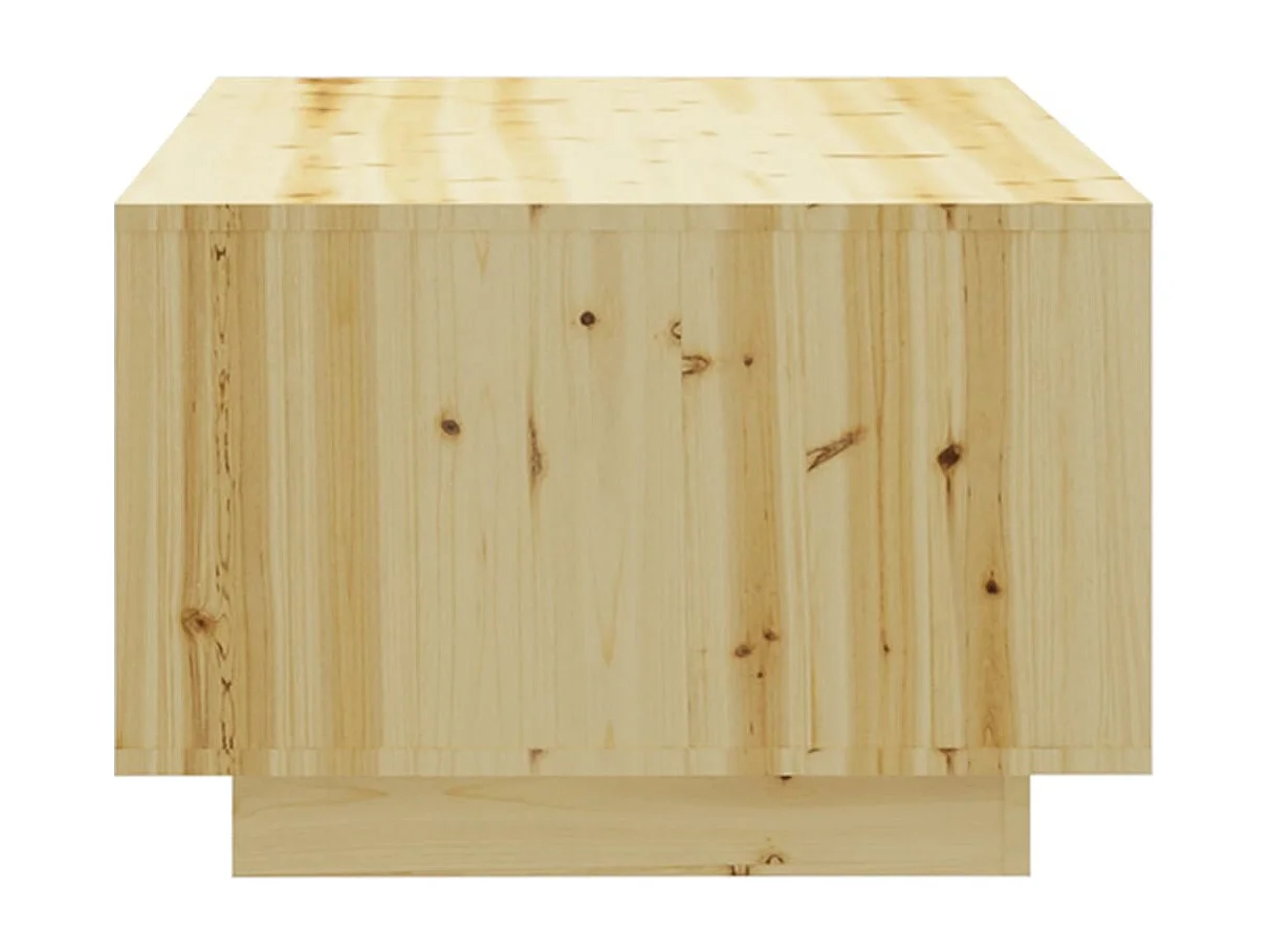 Table basse 110x50x33,5 Bois de sapin massif
