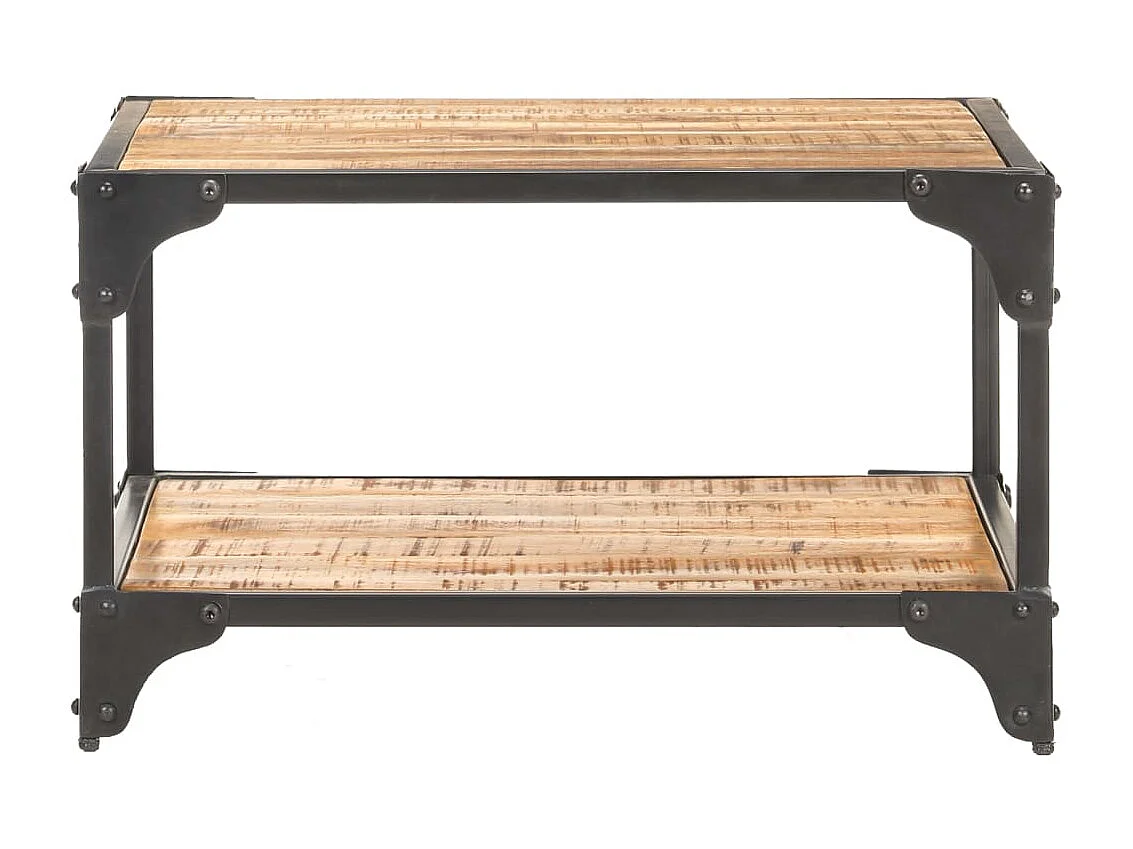 Table basse 60x60x35 Bois de manguier massif