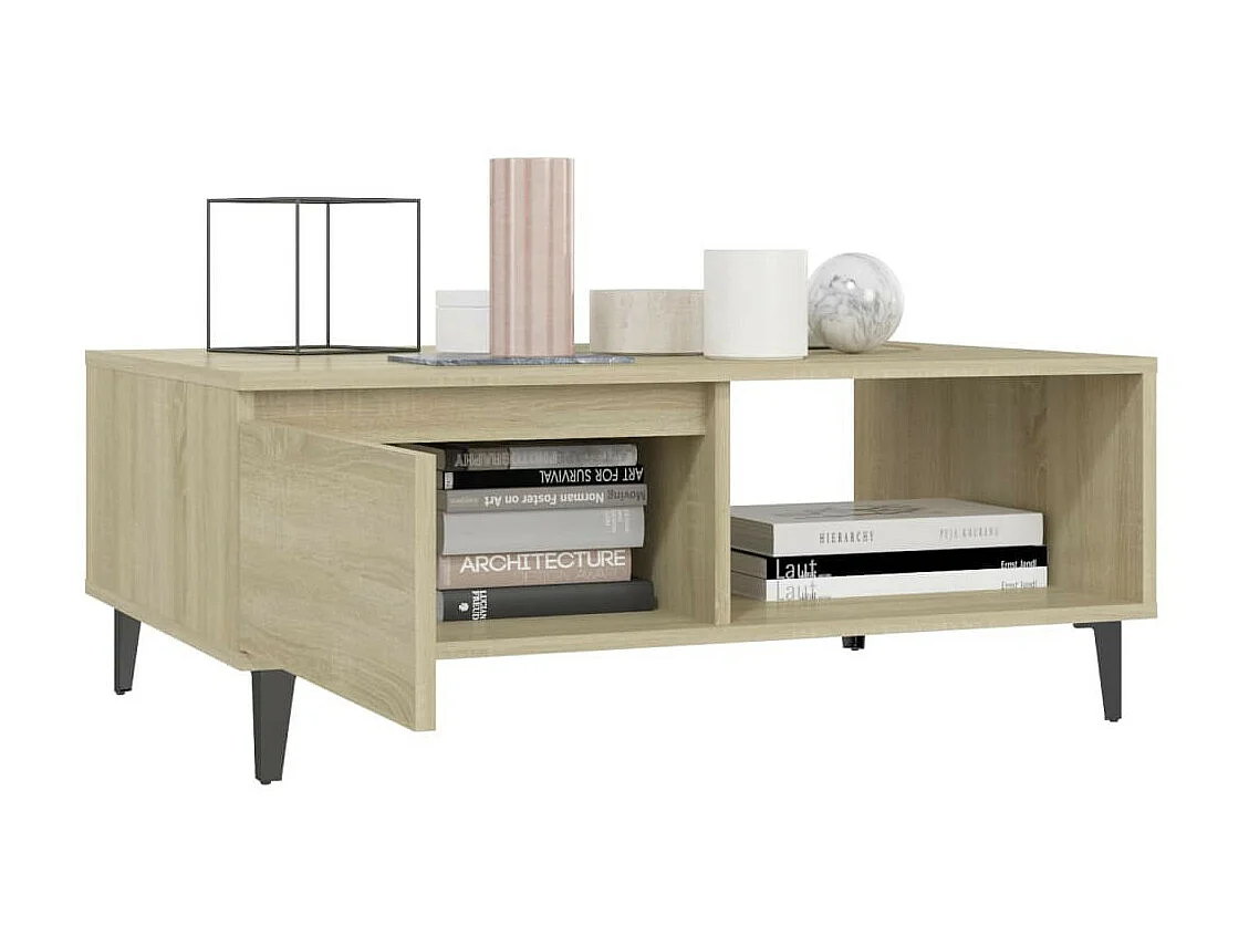 Table basse Chêne sonoma 90x60x35 2