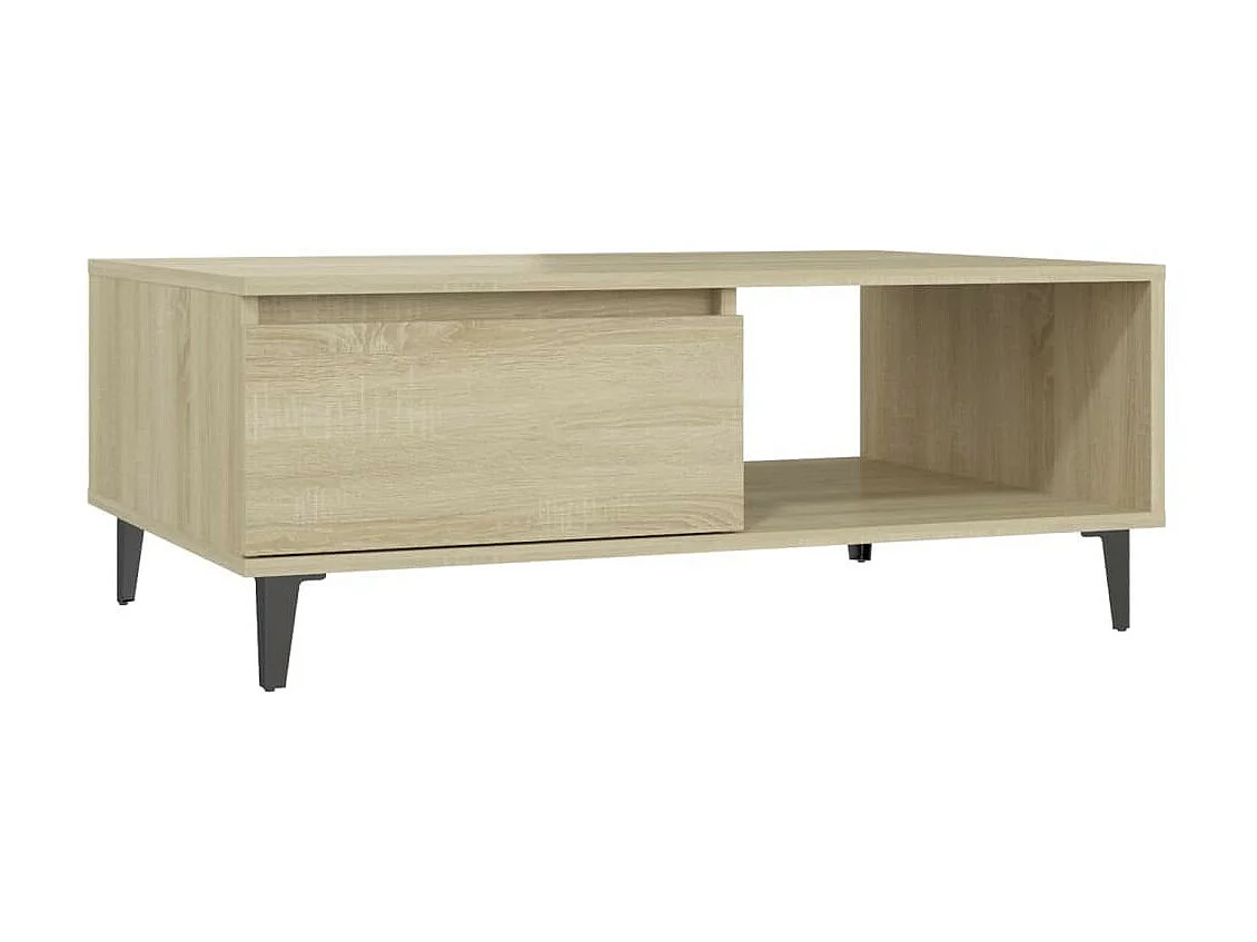 Table basse Chêne sonoma 90x60x35 2