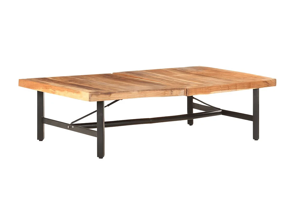 Table basse 142x90x42 Bois d'acacia massif