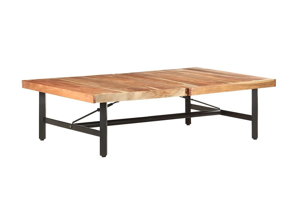 Table basse 142x90x42 Bois d'acacia massif
