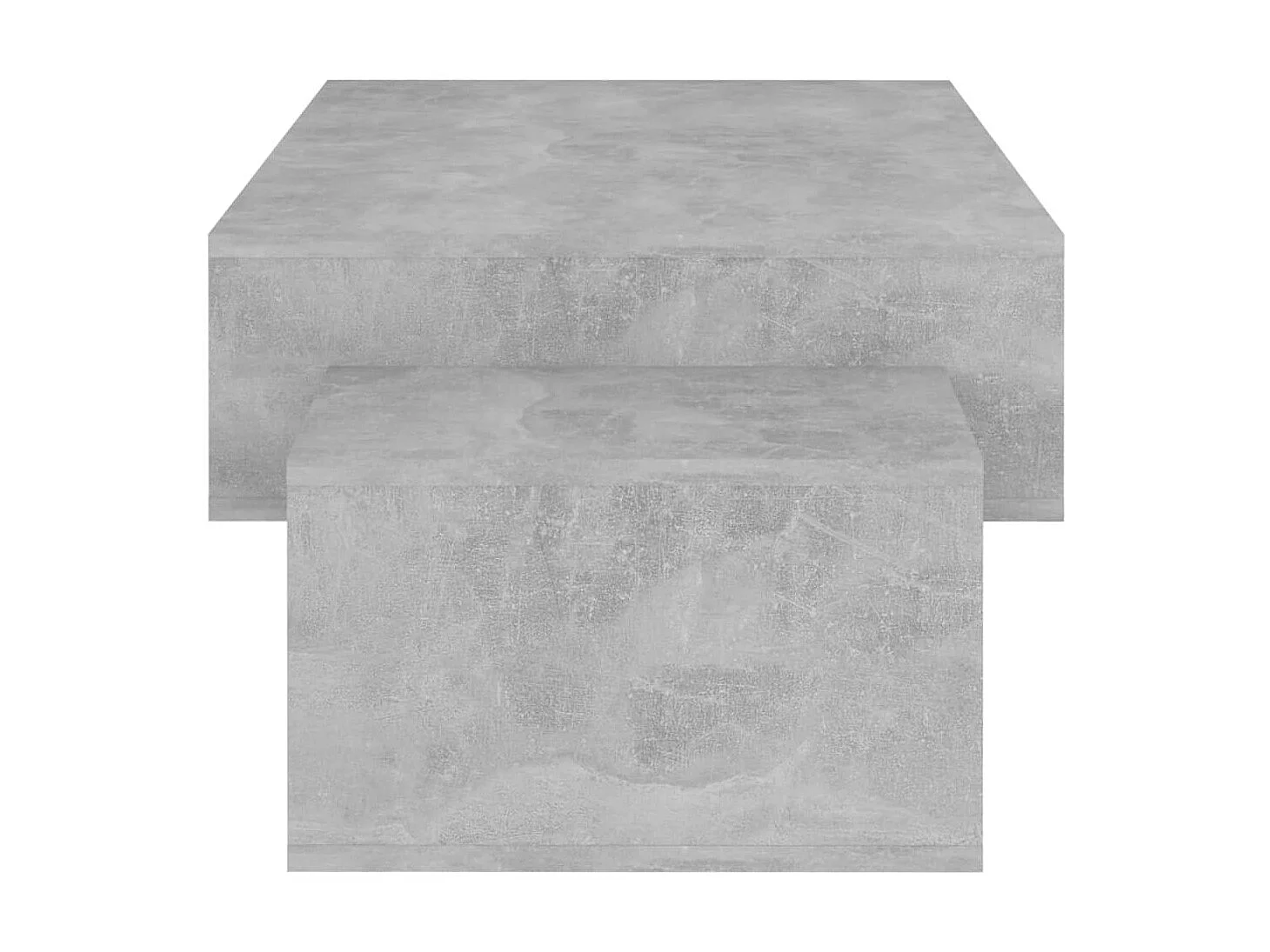 Table basse Gris béton 105x55x32