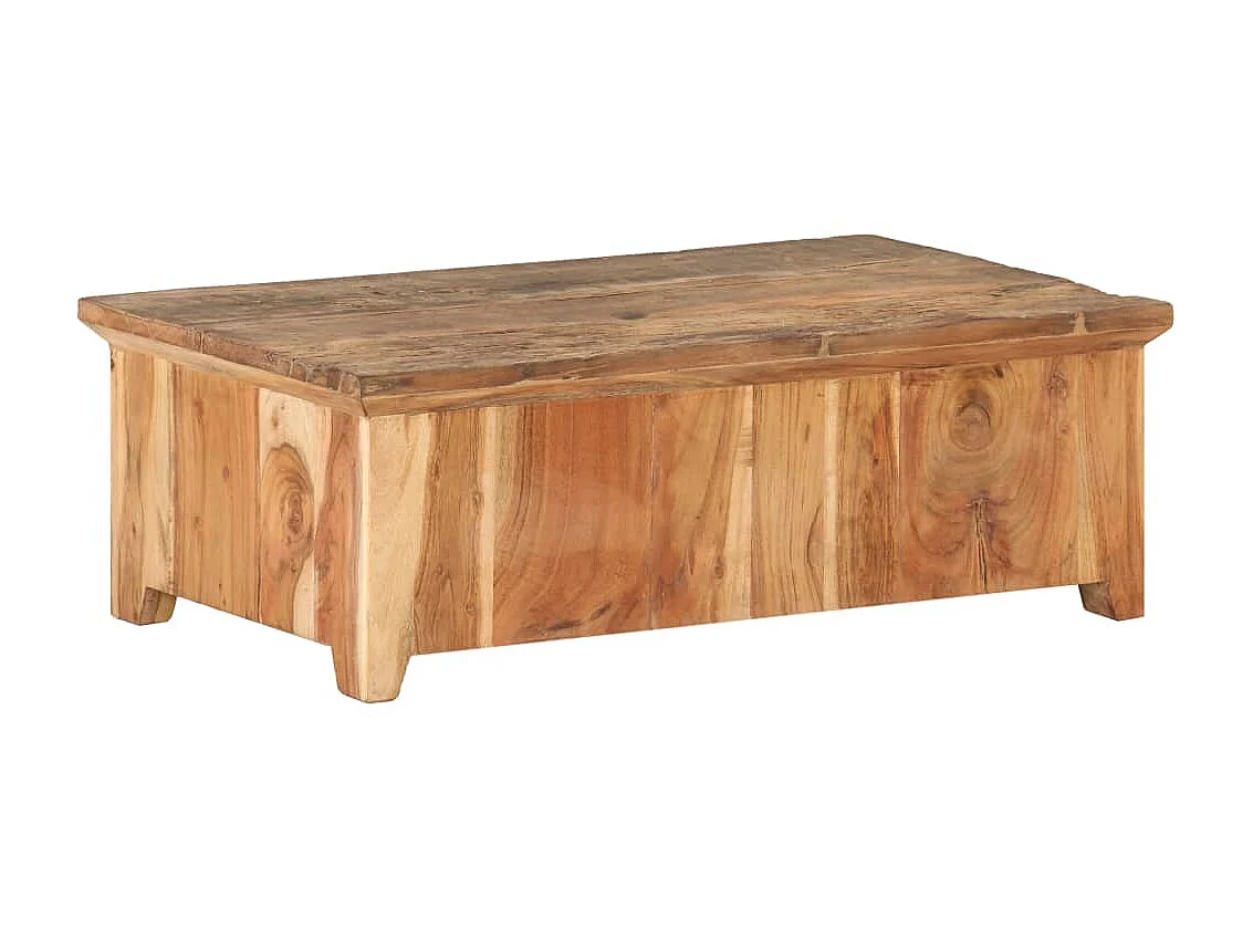 Table basse 90x50x31 Bois de récupération massif