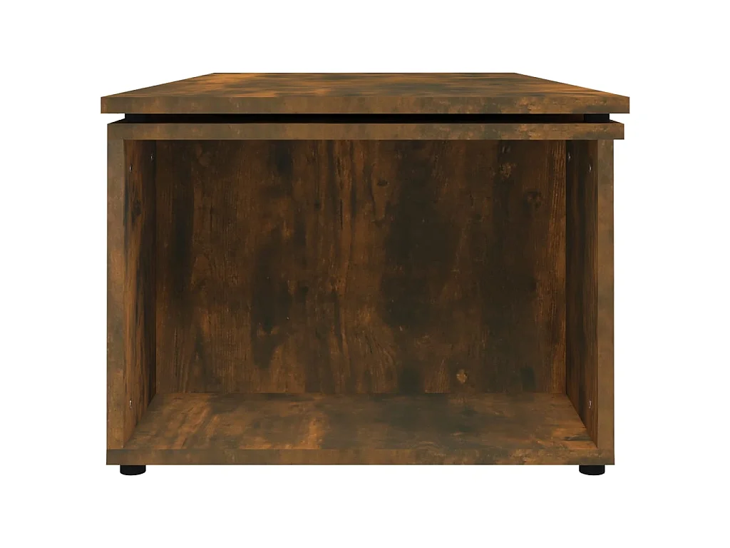 Table basse Chêne fumé 150x50x35 Bois d'ingénierie