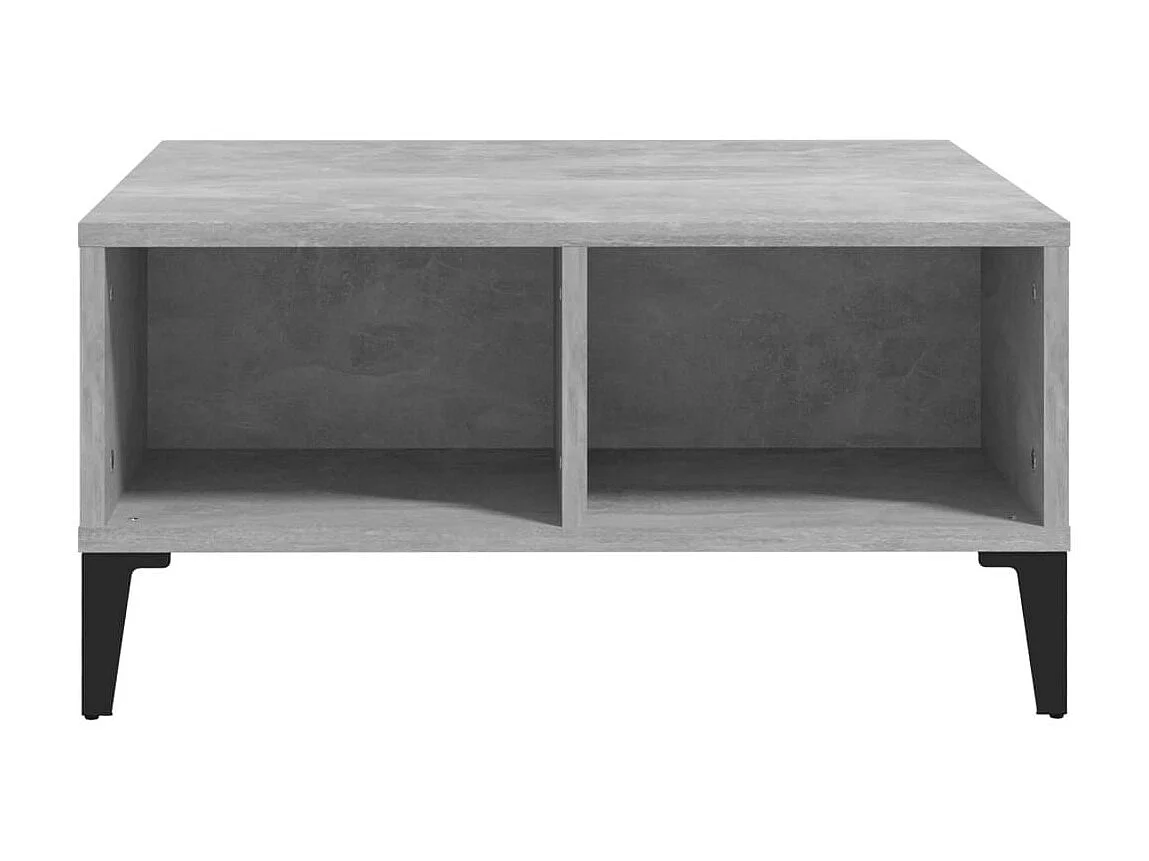 Table basse Gris béton 60x60x30