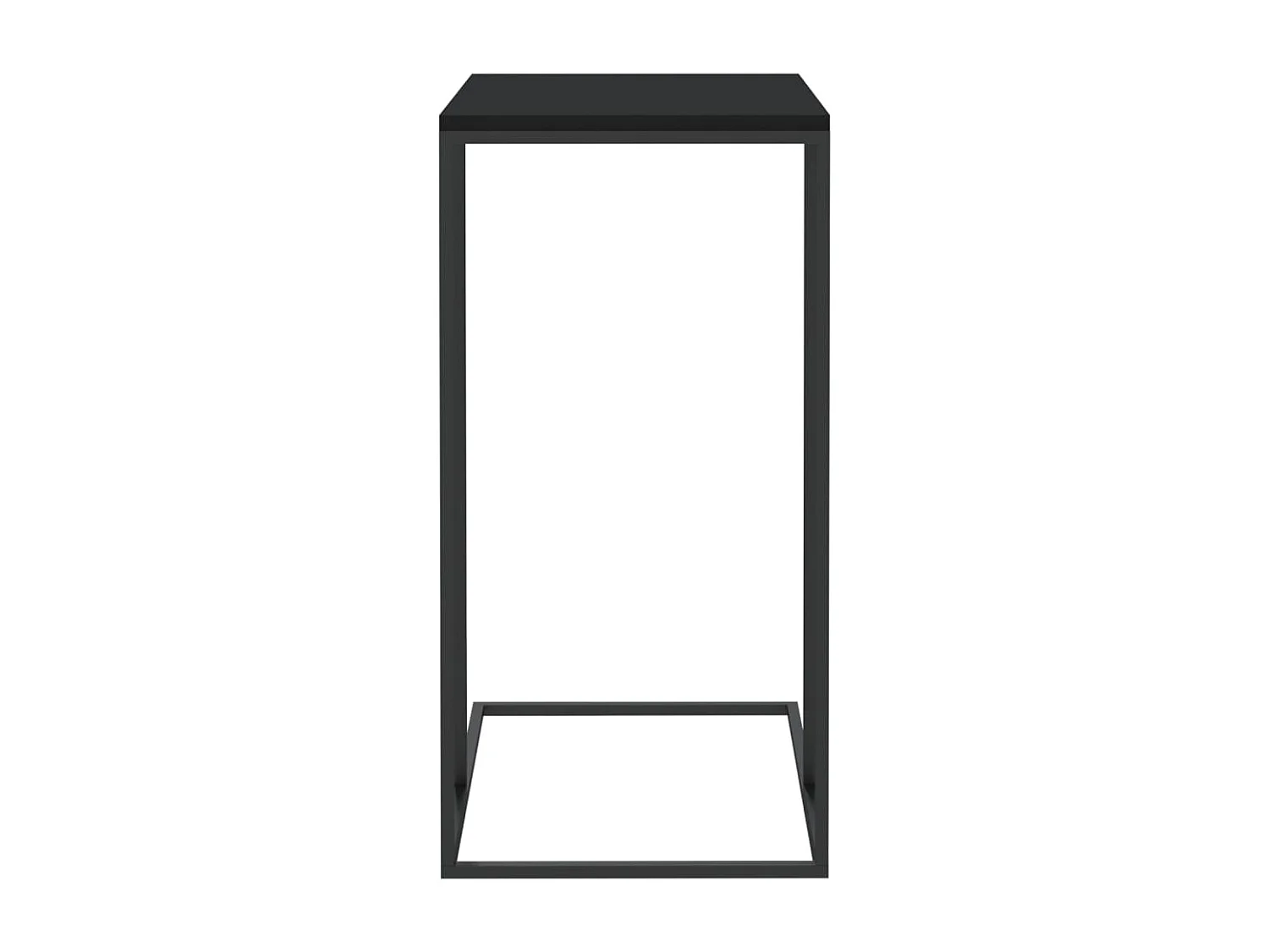 Table d'appoint Noir 40x30x59 2