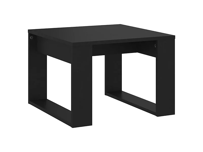 Table d'appoint Noir 50x50x35