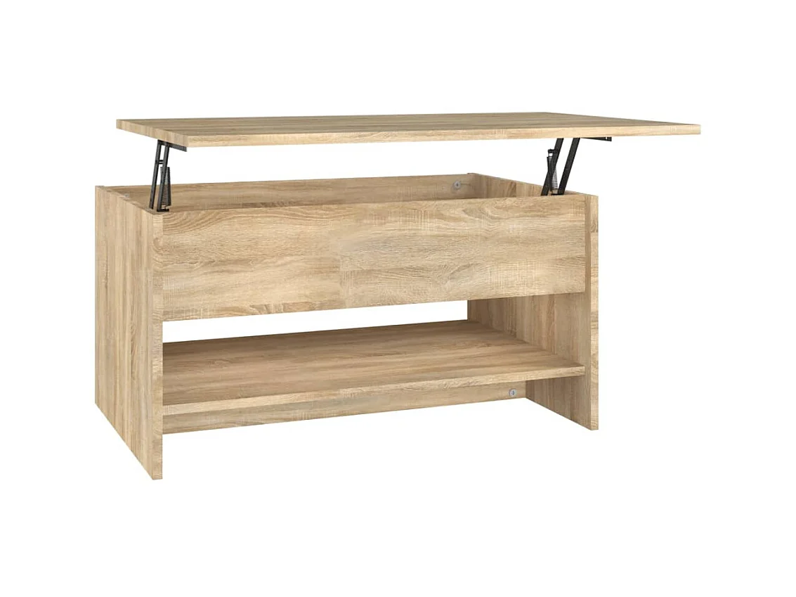 Table basse Chêne sonoma 80x50x40 Bois d'ingénierie