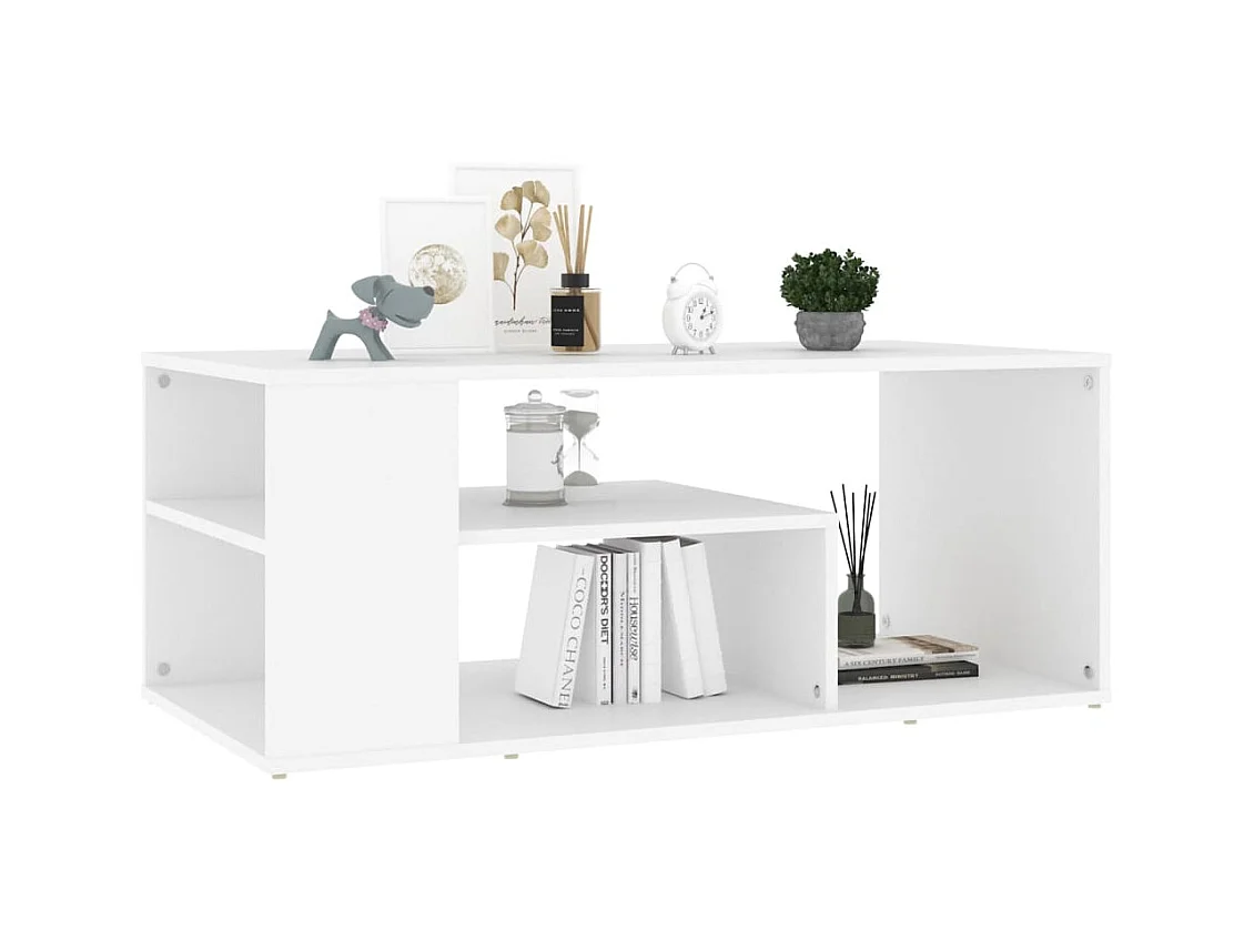 Table basse Blanc 100x50x40