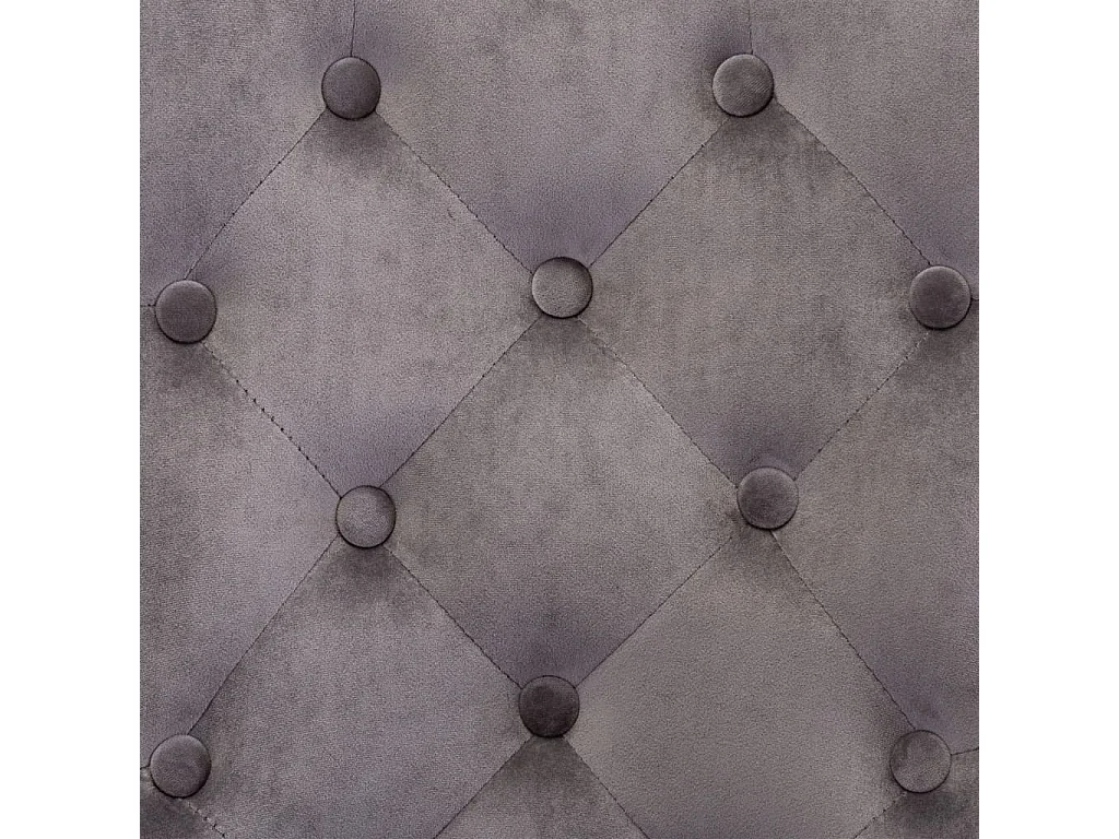 Chaises de salle à manger 2 pcs Gris Velours Konfa