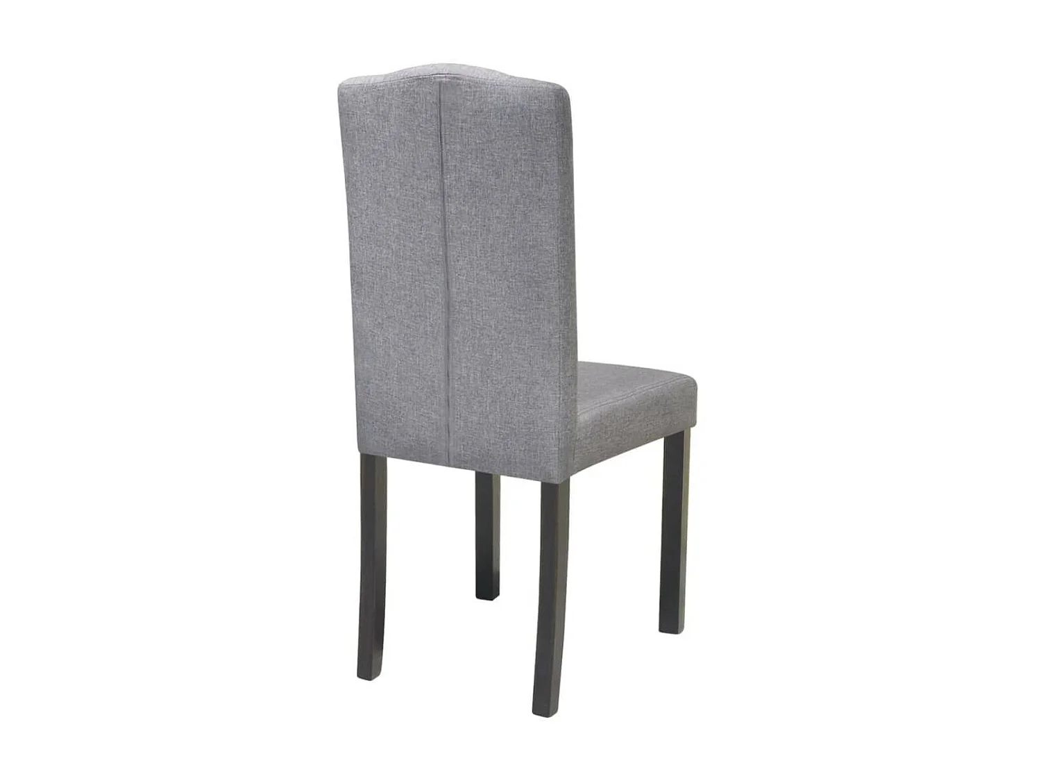 Chaises de salle à manger 6 pcs Gris clair Tissu 6
