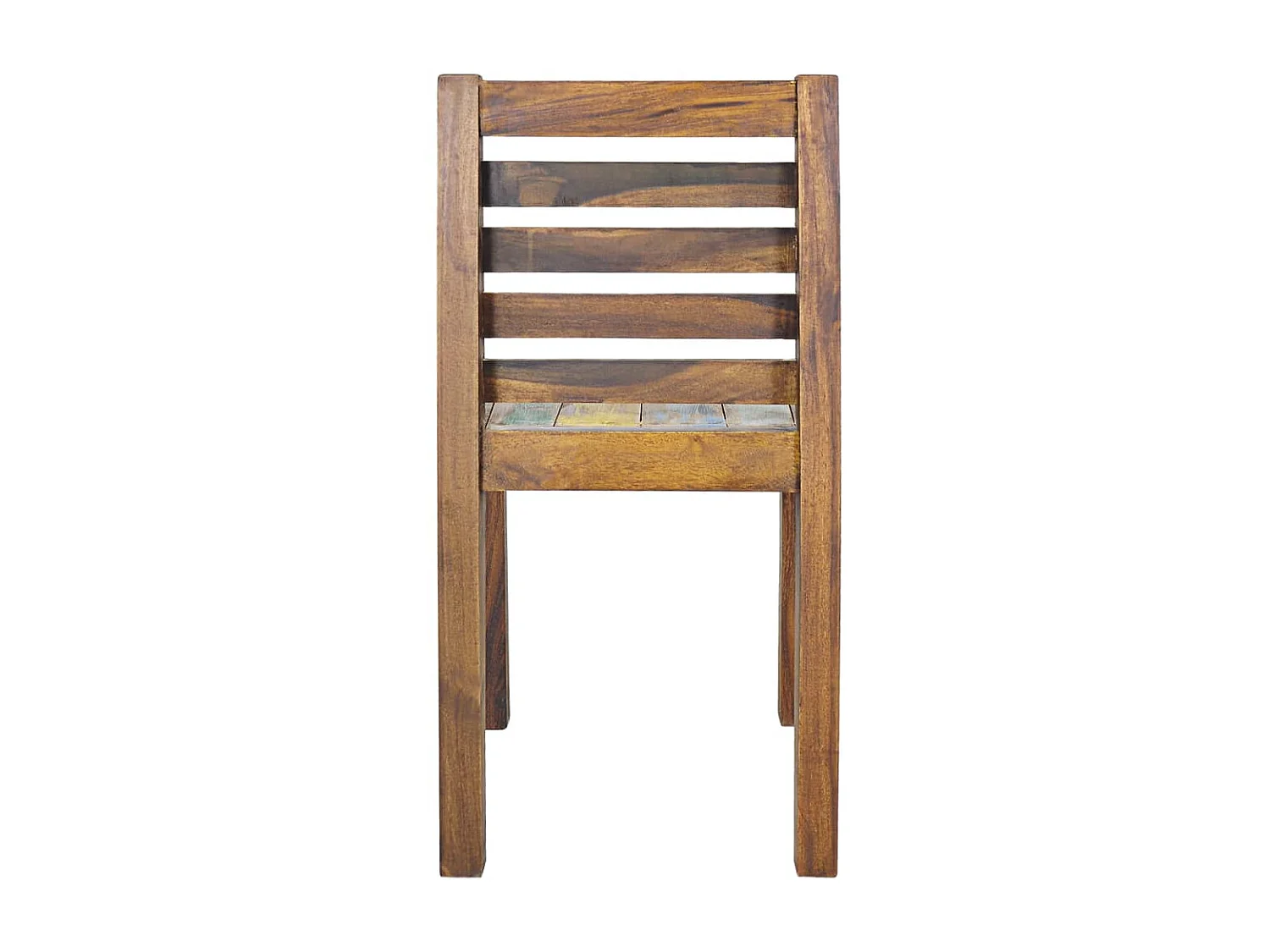 Chaises de salle à manger 2 pcs Bois de récupération solide 2