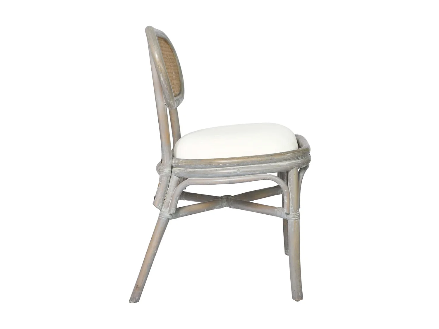 Chaises de salle à manger 4 pcs Gris Lin