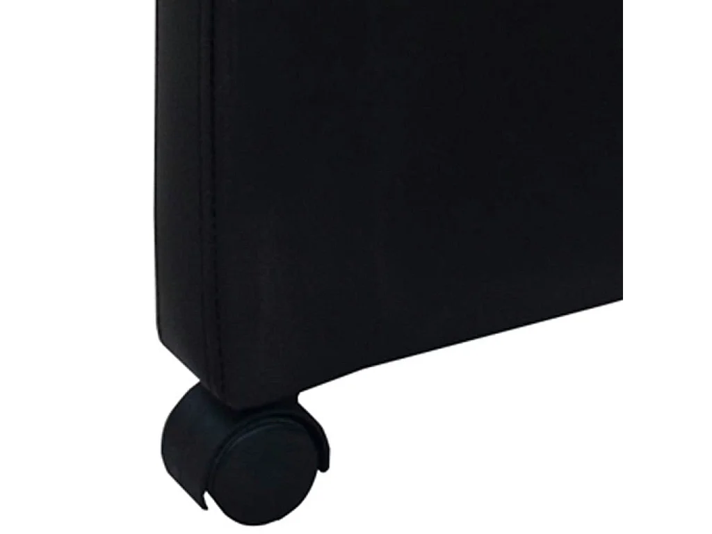 Chaises de salle à manger 6 pcs Noir Similicuir 7