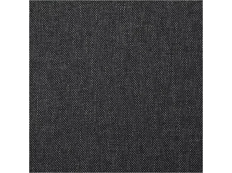 Eetkamerstoelen 4 st stof donkergrijs