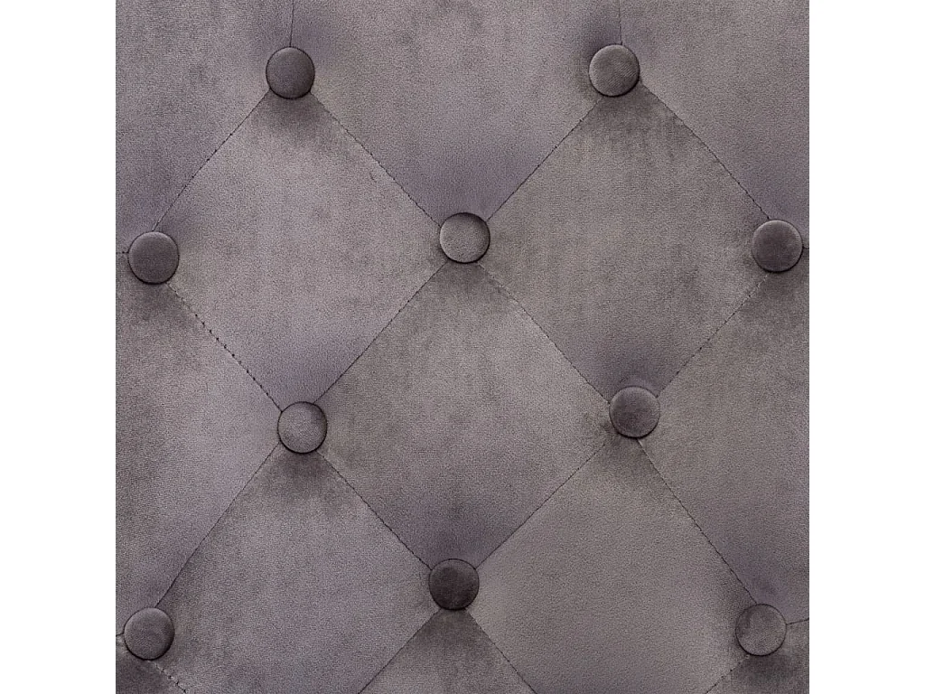 Chaises de salle à manger 4 pcs Gris Velours Skarla