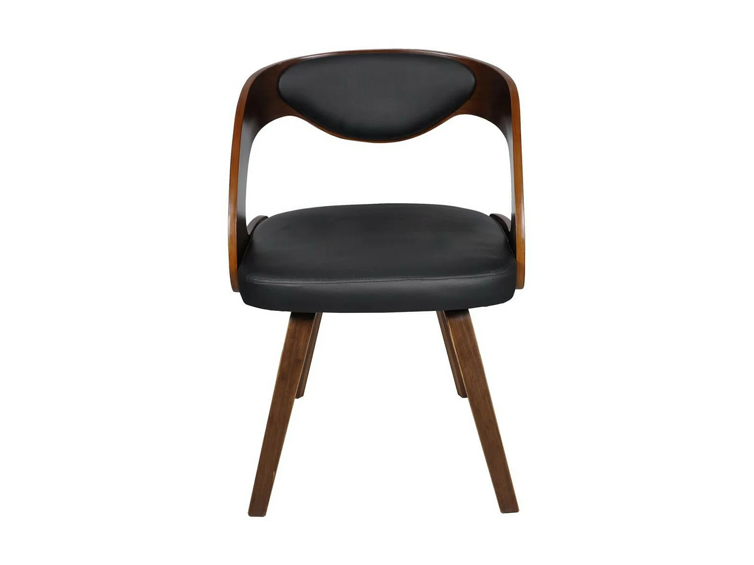 Chaises de salle à manger 6 pcs Marron Similicuir 14