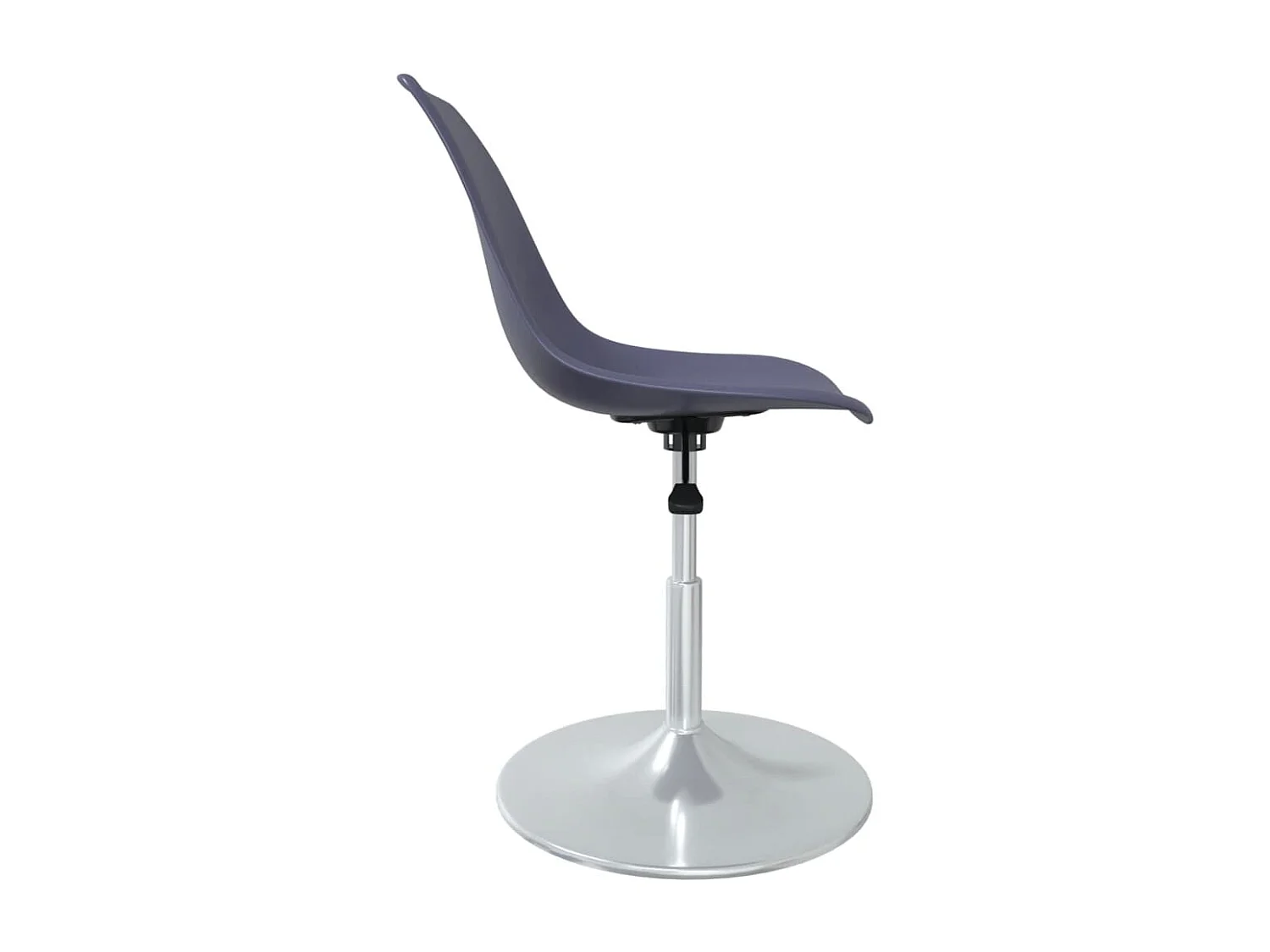 Chaises de salle à manger pivotantes 4 pcs Lilas PP 2