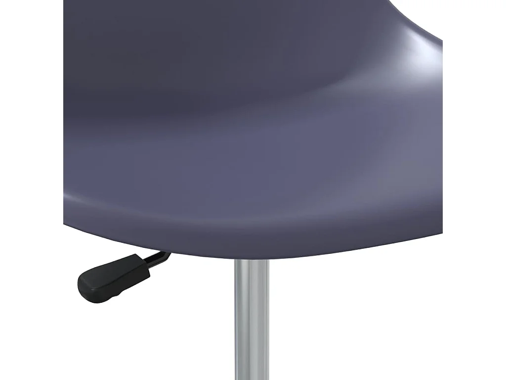 Chaises de salle à manger pivotantes 4 pcs Lilas PP 2