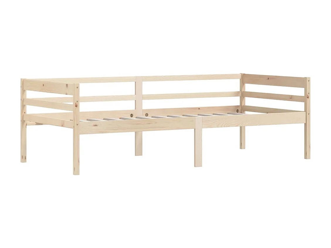 Lit banquette Bois de pin massif 90x200
